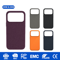 Coque personnalisée pour iPhone 18 ProMax, finition floquée, magnétique, structure pliable TPU+PC, couleur personnalisée, fabrication OEM/ODM, vente en gros