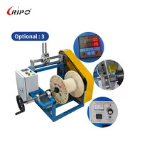 Máquina Bobinadora de Alambre Automática de Alta Velocidad y Eficiencia, 500 Hilos Paralelos, para Cables de Silicona, Goma y PVC, Marca Ripo