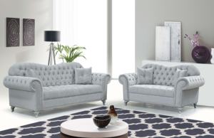 Nouveau ensemble de canapé italien en velours de haute qualité conçoit un canapé de siège de luxe ensemble de meubles de salon de luxe canapé - Product Image 5