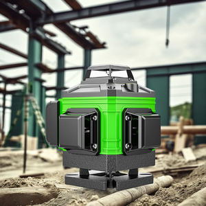 Nivel Láser Verde 4D de Grado Industrial Heze, con una Batería de Litio, para Pared y Suelo, Interior y Exterior, de 12 Líneas - Product Image 6