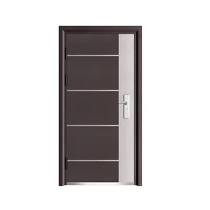 Porte de sécurité Sofia SFL 014 gris foncé anti-effraction à ouverture manuelle simple pour usage résidentiel - Product Image 3