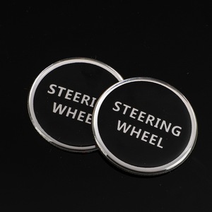 Tengguang Steering Wheel Epoxy Stickers Round UV Printed <b>Car</b> <b>Decals</b> - Product Image 3