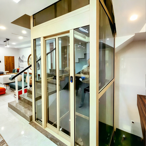 Ascenseur <span class=keywords><strong>électrique</strong></span> intelligent moderne pour petites maisons, ascenseurs pour villas duplex, équipement de mobilité verticale intérieur - Product Image 5