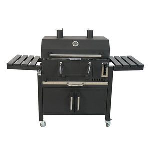 Multifunctional Outdoor Barbecue Grill With Cabinet And Large Rack For Home Villa Use - Product Image 2