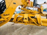 Niveleuse Caterpillar 140H d'occasion avec ripper, 90% NEUVE, moteur 3176C, modèle 2017, pompe d'origine Japon, meilleur prix Shanghai