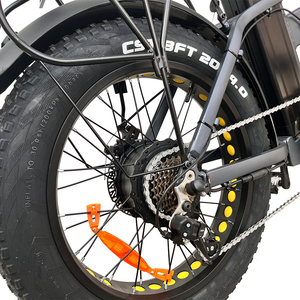 350W/ 500W/ 750W/ 1000W moyeu arrière moteur frein à disque gros pneu E montagne 7 vitesses vélo électrique pour adultes - Product Image 6