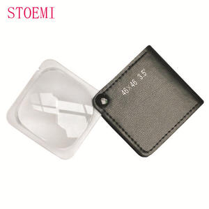 STOEMI 6765 3.<span class=keywords><strong>5X</strong></span> Mini Opvouwbare Draagbare Vierkante Pocket Vergrootglas <span class=keywords><strong>Loupe</strong></span>/Vergrootglas - Product Image 2