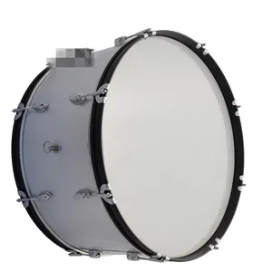 Snare Drum Geavanceerde Hout Holte Snare Drum 26 "Professionele Zilvergrijze Snare Drum