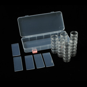 Organizador de Maquillaje de Plástico de 6 Compartimentos, Caja de Almacenamiento de Cosméticos Rosa con Botellas Resistentes a Fugas - Product Image 3
