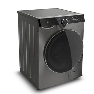 Orijinal marka yeni elektrikli yüksek verimli ön yükleme otomatik özellikleri ile çamaşır makinesi Led ekran