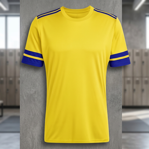 ชุดเสื้อฟุตบอลโพลีเอสเตอร์ ระบายอากาศได้ดี คอกลม ชุดยูนิฟอร์มฟุตบอล พิมพ์ลายด้วยความร้อน ชุดกีฬาสำหรับผู้ใหญ่ ออกแบบเองได้ - Product Image 2