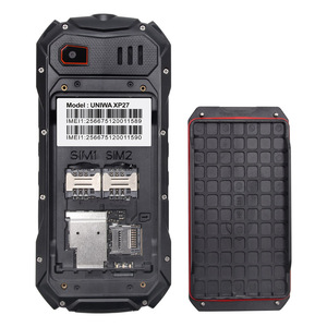 โทรศัพท์มือถือ UNIWA XP27 หน้าจอ 2.4 นิ้ว มาตรฐานกันน้ำ IP68 รองรับสองซิมการ์ด ใช้งานได้นาน คีย์บอร์ดแบบ QWERTY ซีพียูแบบ Octa Core รองรับภาษาฝรั่งเศส - Product Image 6