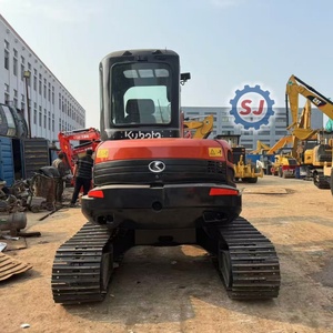 Kubota Kx165 Hydraulic Excavators Kubota KX165-5 KX 165 6 Ton Mini Digger KX165-5 for Farm <b>Forestry</b> with EPA - Product Image 3