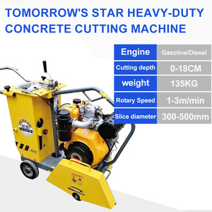 Máy cắt bê tông động cơ diesel/xăng OUNO, tiếng ồn thấp, hoạt động êm, độ sâu cắt 180MM, dùng trong xây dựng, bảo hành 1 năm - Product Image 2