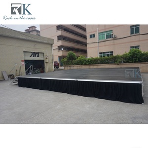 Modular Platform Stage with Skirts Aluminum Stage Brace Strong Loading Stage - Product Image 5