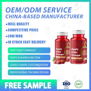 OEM vente en gros marque privée complément santé bio ours végétalien minceur perte de poids ACV vinaigre de cidre de pomme gommes - Product Image 5