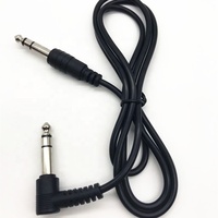 2M 6.35mm stéréo connecteur Jack TRS à 6.35mm mâle câble audio