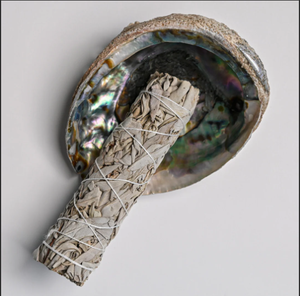 Bán buôn chăm sóc sức khỏe Bộ Quà Tặng tắm trà, nến, tự nhiên miếng bọt biển, bào ngư Shell & trắng Sage Smudge Sticks cho spa & Home Nghi Lễ - Product Image 4