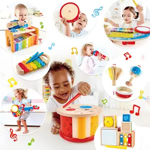 Kinderen Educatief Speelgoed Baby Vroeg Leren Muzikale Percussie-Instrumenten 16-delige Set