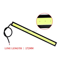 Nouvelle barre lumineuse LED COB super lumineuse TGZ pour feux de brouillard et feux de jour, étanche, pour intérieur de voiture