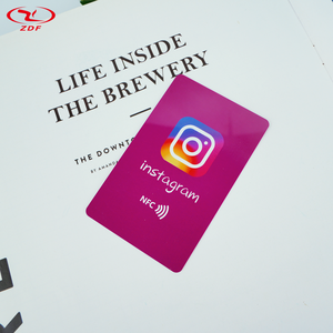 Customized logo Printed <strong>NFC</strong> <strong>Phone</strong> Card Fast Reading <strong>Phone</strong> <strong>NFC</strong> Tag for Social Media Sharing - Product Image 3