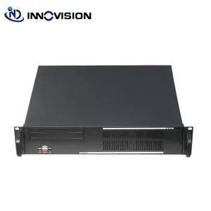 Compact 2U Rack mount ATX server case computer chassis