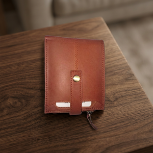 Cartera de Bolsillo Moderna para Hombre, Monedero para Efectivo y Tarjetas, Impermeable, de Cuero Genuino con Diseño Bordado, a Precios Económicos - Product Image 2
