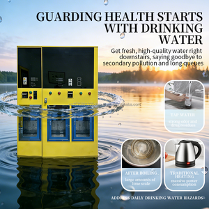 เครื่องกรองน้ำระบบ Reverse Osmosis แบบหลายขั้นตอน 3 ทางออก ขนาด 1200G สำหรับชุมชน  ผลิตตามสั่งจากโรงงาน พร้อมระบบทำความสะอาดตัวเอง - Product Image 5