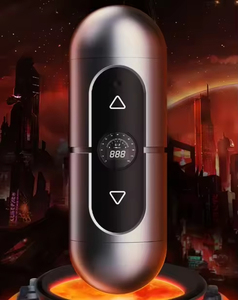 Masturbateur masculin vibrant automatique haut de gamme, facile à nettoyer, en forme de capsule, type 'Airplane Cup', à forte vibration, pour jouets sexuels pour adultes - Product Image 6