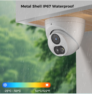 Tysvance กล้อง IP 8MP 12MP OEM หลอดไฟอัจฉริยะไฮบริดสำหรับตรวจจับยานพาหนะของมนุษย์ระบบเตือนภัย POE <span class=keywords><strong>กล้องวงจรปิด</strong></span> IP67ในบ้าน - Product Image 2