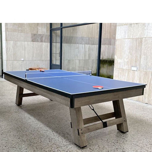 Mesa de billar de interior 2 en 1, juego de mesa de tenis de mesa de MDF en venta - Product Image 3