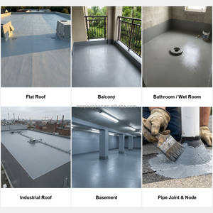 Revêtement imperméable pour toiture en béton, émulsion polymère élastique, peinture anti-fissures et anti-infiltrations - Product Image 2