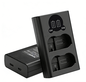 กล้อง <span class=keywords><strong>Nikon</strong></span> Z5 <span class=keywords><strong>Z6</strong></span>สอง Z7II D610 D600E D800 D810กล้องอัจฉริยะแอลซีดีช่องเสียบแบตเตอรี่ EN-EL15คู่แบบพกพาที่ชาร์จไฟ DC สำหรับเดินทาง - Product Image 1