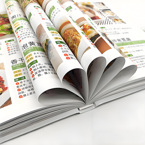 Sách dạy nấu ăn nhiều màu sắc, in theo yêu cầu, giá sỉ, dùng cho doanh nghiệp, sách dạy nấu ăn giá rẻ có bìa in - Product Image 3