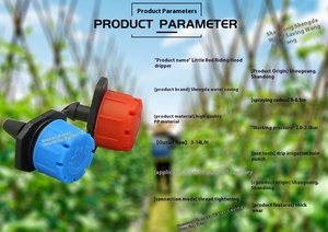 Gotero <span class=keywords><strong>de</strong></span> flujo ajustable <span class=keywords><strong>Caperucita</strong></span> <span class=keywords><strong>Roja</strong></span> <span class=keywords><strong>de</strong></span> ocho agujeros antiobstrucción - Product Image 6