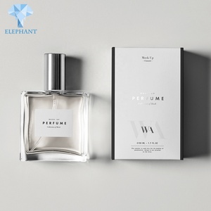 Custom Design 10ml 50ml 100ml White Small Men Paper Sample Perfume Box Packaging - Product Image 3