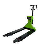 MUDUO Chariot élévateur à ciseaux robuste 2 tonnes, transpalette hydraulique avec fourches en PU, système de levage 2-en-1, usage intérieur, modèle DF, garantie 1 an