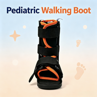 Bottes de marche pour enfants CE Medical, amovibles, lavables, avec sangles ajustables et maintien sécurisé, pour la récupération des blessures au pied chez les enfants