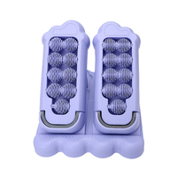 Planche inclinée réglable pour étirement des mollets en PP durable avec rouleaux de massage à 12 niveaux, planche d'étirement des pieds pour soulagement de la fasciite plantaire