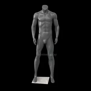 Wholesale Mannequin Whole Body Stand Clothing Store Window Matte Black Full Body Mannequin Homens para Roupas Display