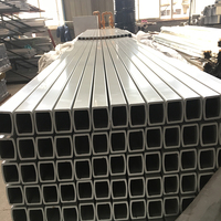Chine Fournisseurs 6061 T6 Aluminium Extrusion Profils de tubes rectangulaires creux Tubes de tuyaux en aluminium