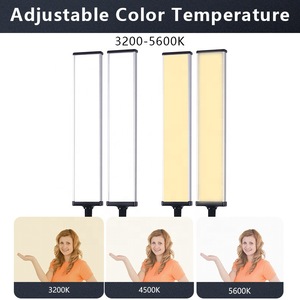 Bi-Color regulable doble brazo LED varita luces Selfie Vlog <span class=keywords><strong>Kit</strong></span> retrato fotografía YouTube transmisión en vivo teléfono salón de belleza - Product Image 5