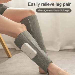 Electric Calf Massage <b>Machine</b> Air Pressure Light Therapy Leg Heating <b>Massager</b> Tool Compression Leg Relax Device - Product Image 2