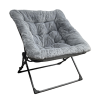 Mobilier moderne design pour la maison-Chaise canapé simple en velours pouf salon chambre à coucher hôtel parc utilisation de loisirs applications extérieures
