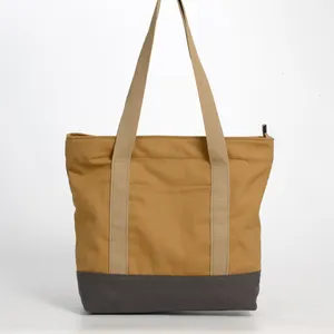 Borsa Tote multiuso durevole per borsa Tote ecologica in tela di cotone da donna