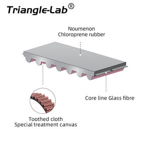 Correa de Distribución Síncrona Trianglelab 2GT, Ancho de 6 mm/9 mm, Longitud de 2 m/4 m/6 m, Resistente al Desgaste, Nueva, Garantía de 1.5 Años, Impresión Ender3 Cr10 - Product Image 3
