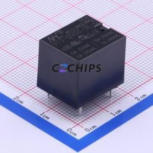 973-12VDC-SL-C Power Relay Through hole,15.2x19mm Relay 12V 1 Changeover: 1C (SPDT-Changeover)::: 5 Non-Polarized - Single Coil - Product Image 1