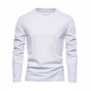 2025 hommes haut plaine t-shirts hommes T-shirt à prix de vente en gros manches longues - Product Image 1