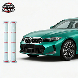Película protectora de pintura verde mate NIKO Film Matte PPF TPU para autos, autoadhesiva, autoregenerable, antiamarilleo, a prueba de arena, antiarañazos, película mate para autos - Product Image 1