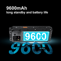 Téléphone antidéflagrant certifié ATEX ZONE2 Android 16 5G avec batterie de 9600 mAh pour l'industrie pétrolière et gazière
